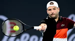 Григор Димитров смаза световния №56 от Германия и вече е на 1/4-финал на турнира в Австралия