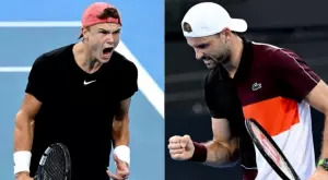 ЛУД МАЧ! Мръсни номера, епичен дуел, 2 пропуснати мачбола от Гришо - Димитров е аут от Монте Карло (ВИДЕО)