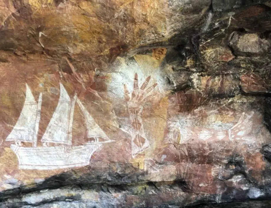 Учени обясниха връзката между скални рисунки и "австралийската Атлантида"