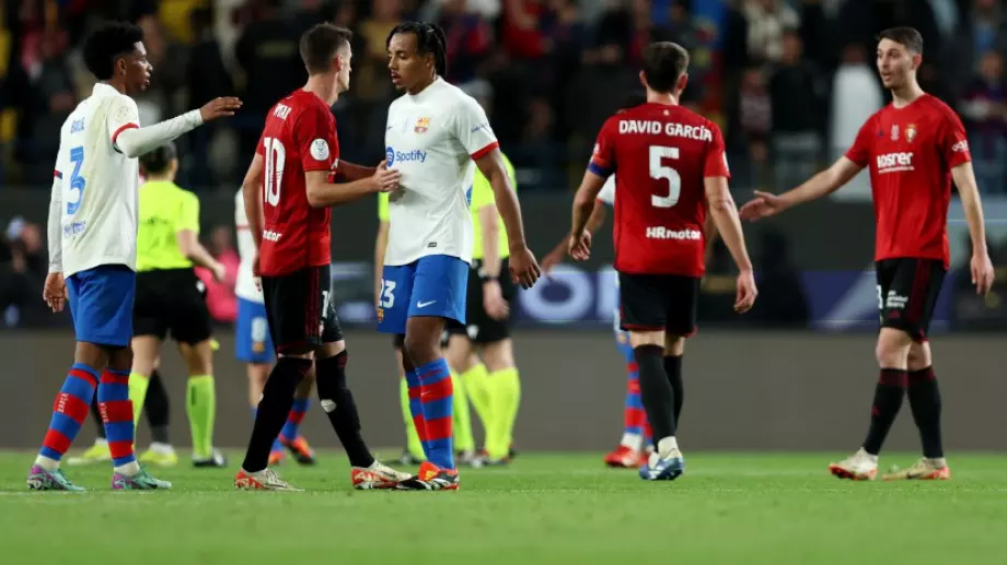 "Този турнир е нагласен" - двама от Осасуна отправиха тежки обвинения след 1/2-финала срещу Барселона