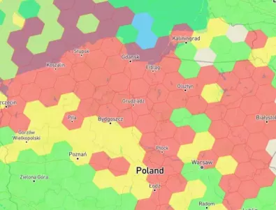 Половин Полша и Сувалският коридор останаха без GPS заради руски военни учения в Калининград