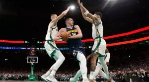 Денвър Нъгетс нанесе първа домакинска загуба на Бостън Селтикс през сезона 