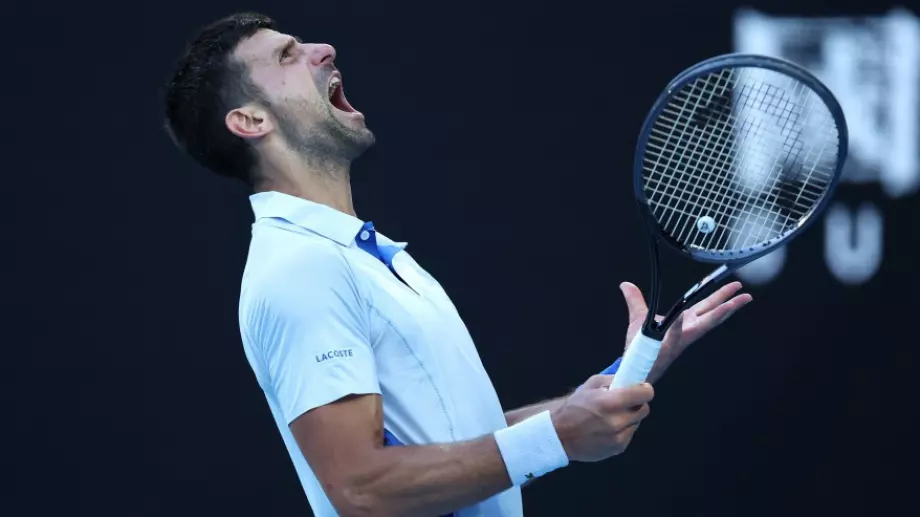 Новак Джокович е на 1/2-финал на Australian Open след почти 4-часова битка с Тейлър Фриц (ВИДЕО)