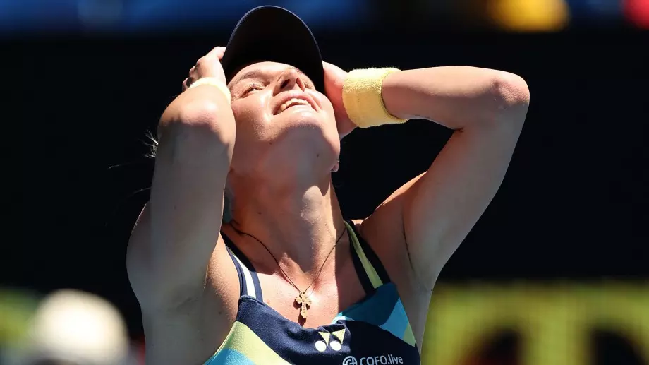 Украинката Даяна Ястремска продължава да пише история - вече е на 1/2-финал на Australian Open (ВИДЕО)