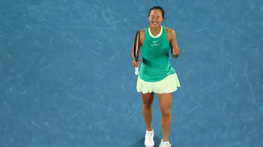 Без да срещне нито една тенисистка от топ 50: Китайка ще спори за титлата на Australian Open