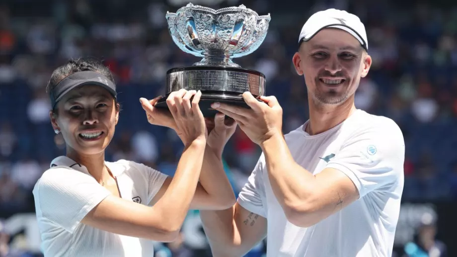 Тайванка и поляк осъществиха обрат и спечелиха Australian Open 2024 при смесените двойки