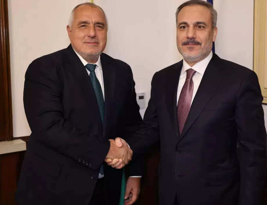 Борисов: Уверих Фидан, че България ще продължи да подкрепя европейския път на Турция (СНИМКИ)