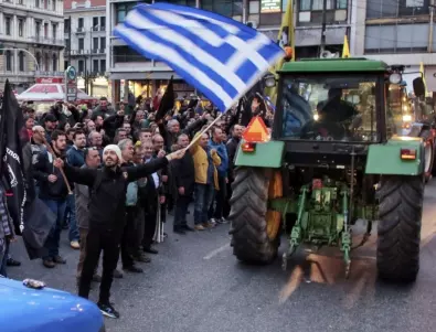 Трактори влязоха в Солун, фермерите обещават да няма блокади