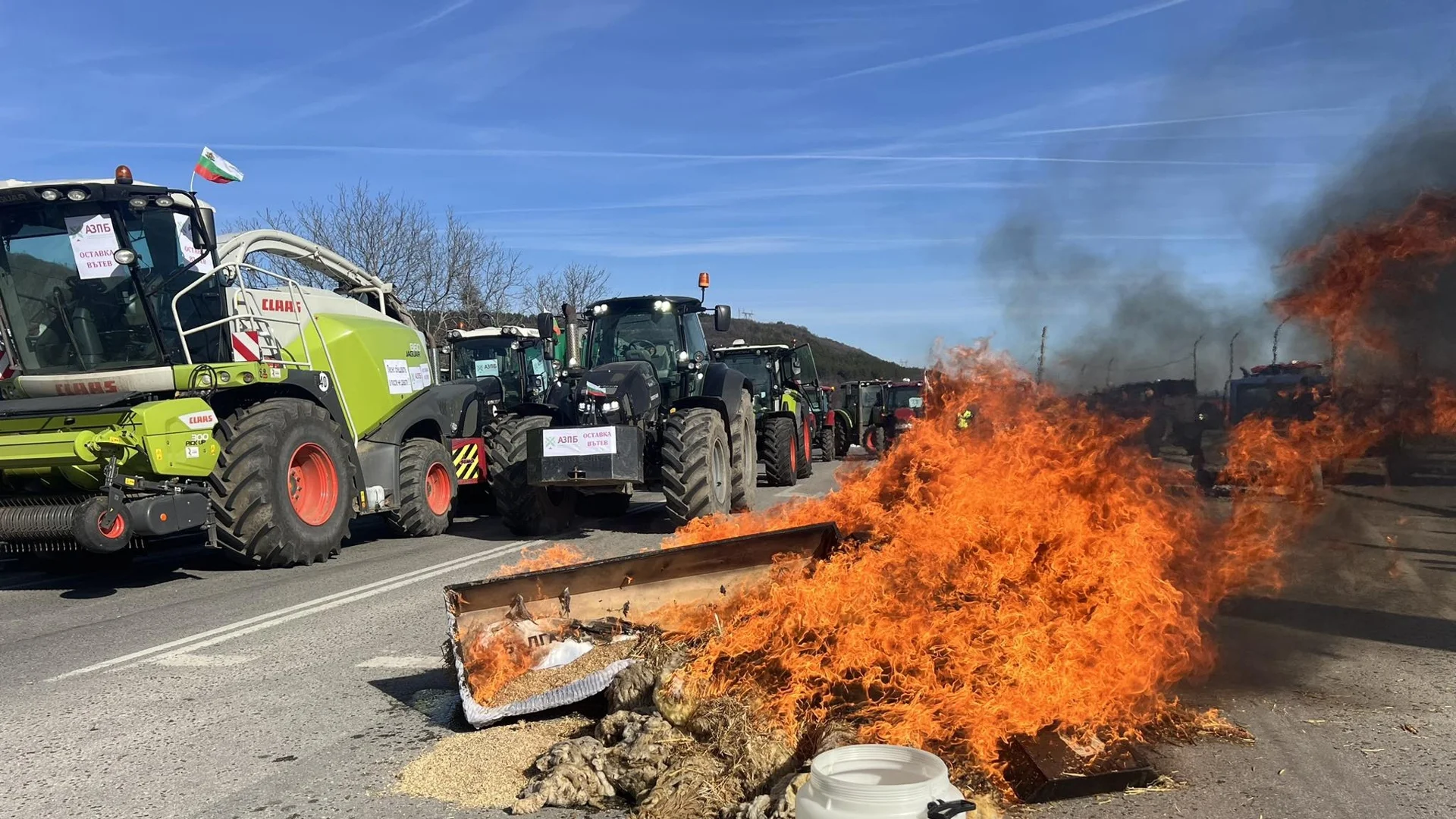 Бой в центъра на Брюксел: Фермери срещу полиция (ВИДЕО)