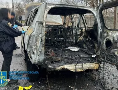 Застрелян в колата: Убиха зам.-кмета на южния украински град Никопол (СНИМКИ)