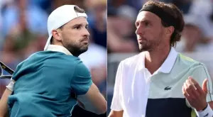 По същата "схема": Григор Димитров пак даде на опонент да помечтае, но го би без проблеми (ВИДЕО)