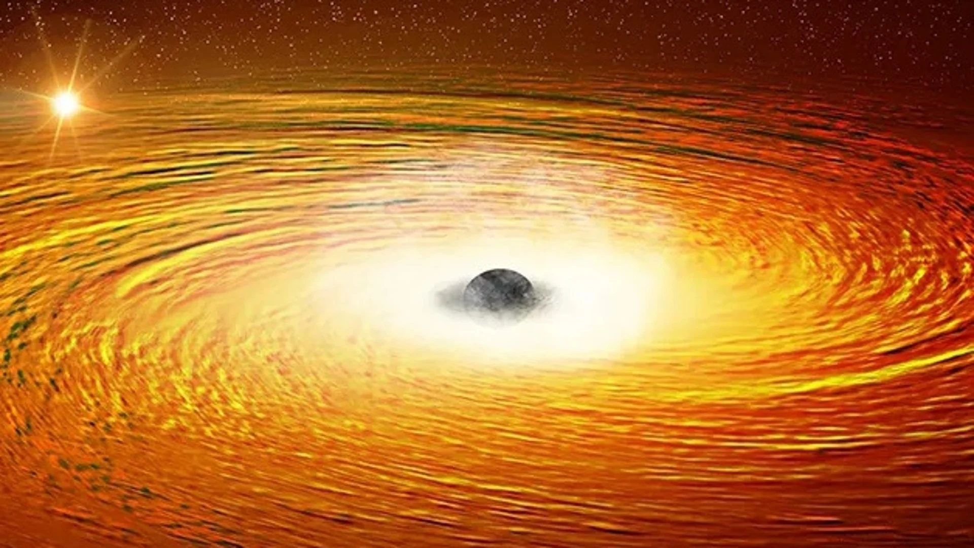 Черната дупка в центъра на Млечния път изкривява пространство-времето (ВИДЕО)