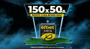 Тръпката се завръща на българския футболен терен! efbet Лига отново е тук с Топ Коефициенти и Бонуси! 
