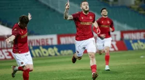 Тибо Вион вкара от 30+ метра, за да се кандидатира за приза "Гол на сезона" с ЦСКА (ВИДЕО)