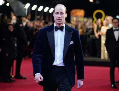Защо принц Уилям присъства на наградите БАФТА съвсем сам? (ВИДЕО)