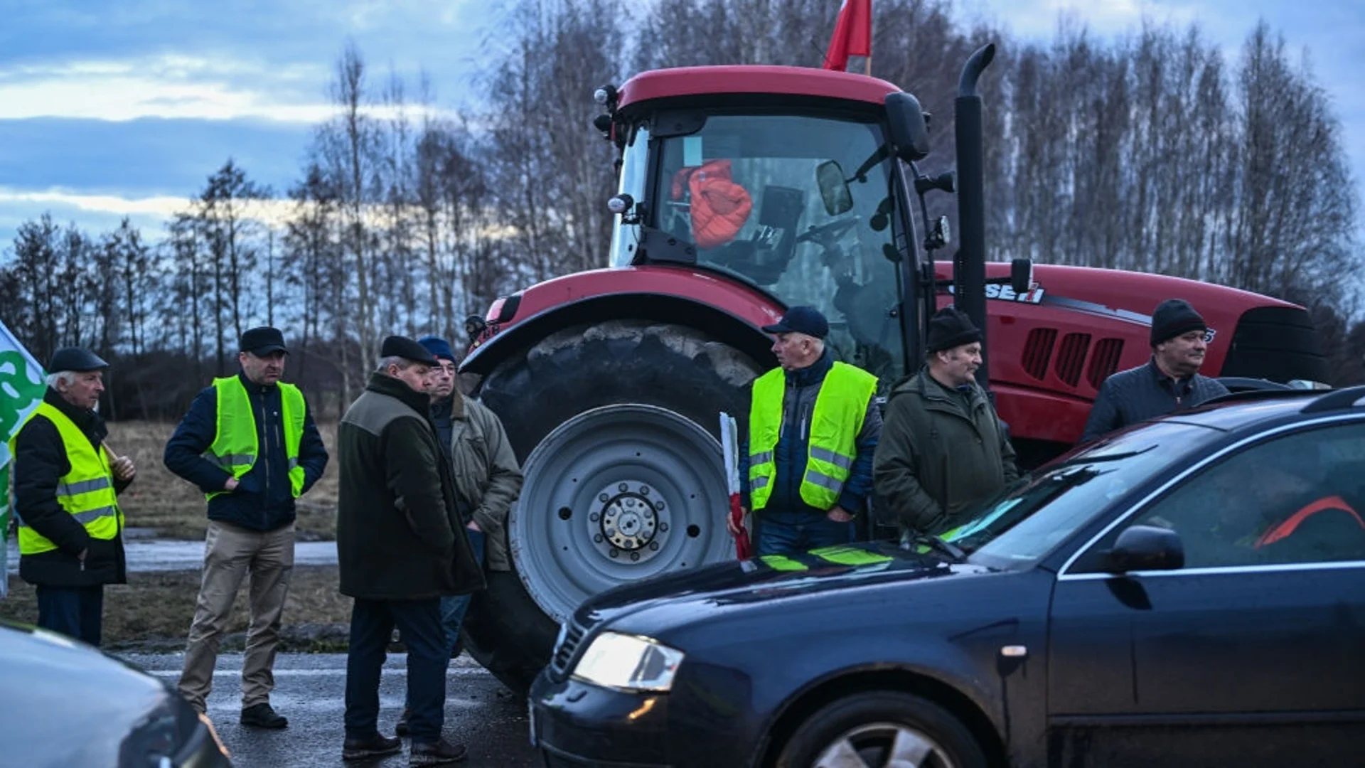 Износът на селскостопански продукти от Украйна по шосе намаля с 20%