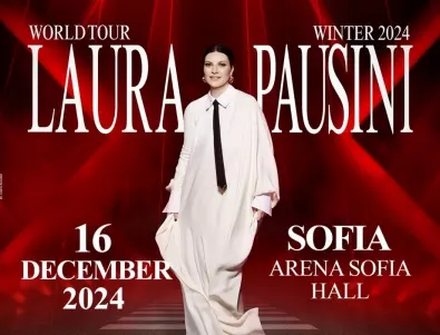 Италианската звезда Лаура Паузини с първи концерт в България на 16 декември