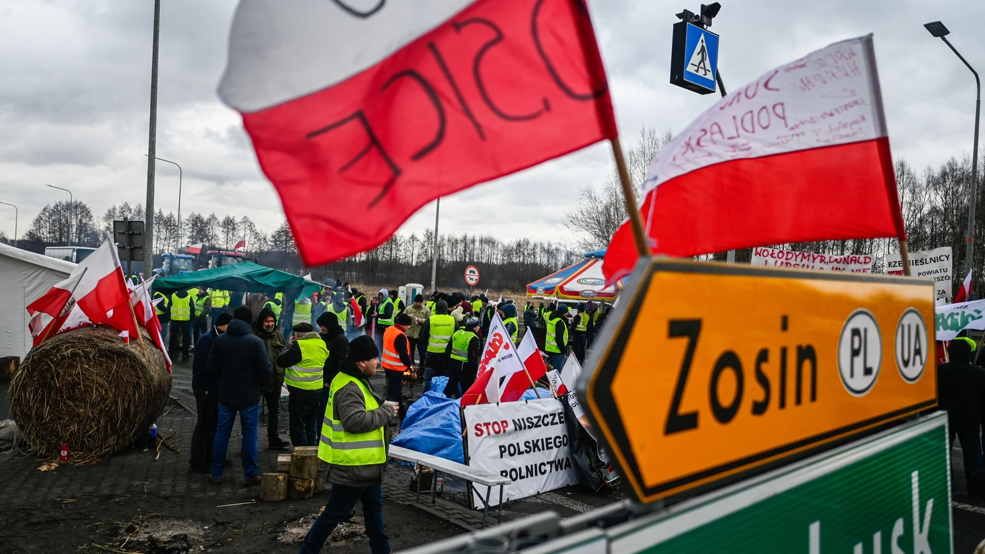 Против украинското зърно: Полските фермери пак на стачка (Видео)