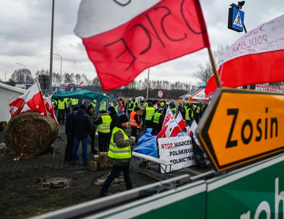Нова общонационална стачка на фермерите в Полша (ВИДЕО)