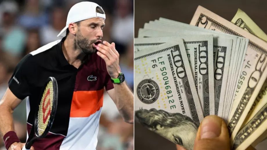 Кога и как Григор Димитров спечели 8-цифрена печалба пари в тениса: Периодът, направил го милионер