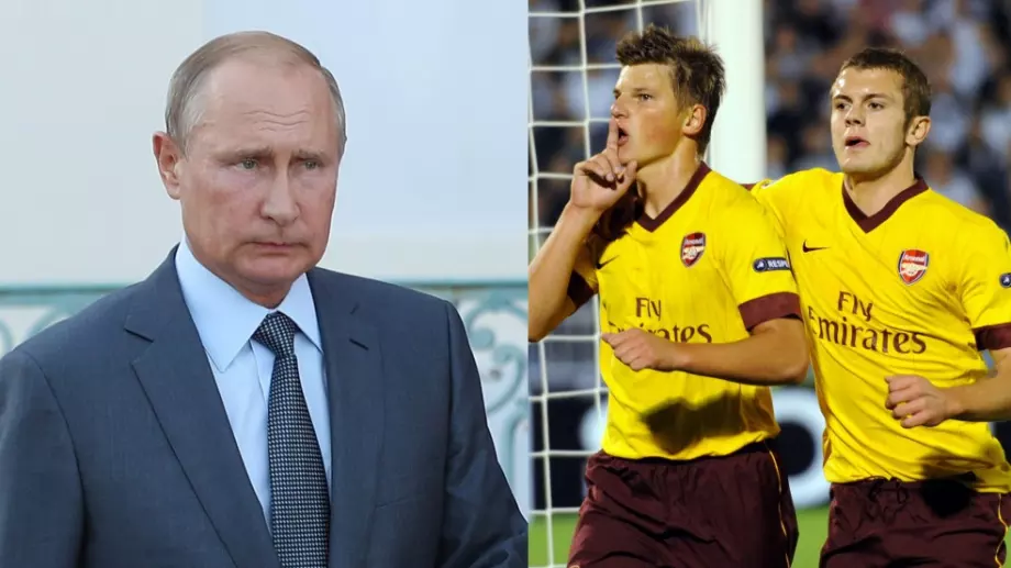 Разкритие: Владимир Путин е имал "мръсна" следа в трансфера на Аршавин в Арсенал