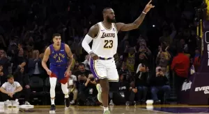 40 000 за Леброн! Джеймс не спира да пише история, а Лейкърс да губи от Нъгетс (ВИДЕО)