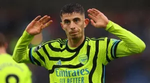 150 000! Кай Хаверц от Арсенал запечата името си в историята на английската Висша лига