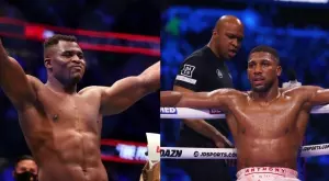 "Проклятието на Дрейк": Залог на Антъни Джошуа - Франсис Нгану хвърли феновете в потрес