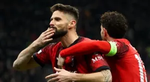 Милан с комфортен аванс срещу Славия Прага, гол-бижу украси спектакъла (ВИДЕО)