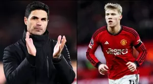 Английската Висша лига отличи Микел Артета от Арсенал и Расмус Хойлунд от Манчестър Юнайтед