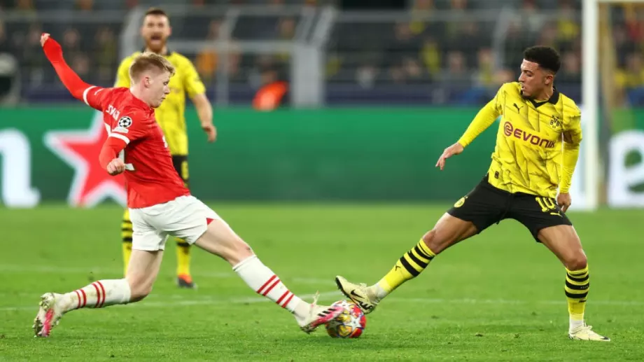 Ранен и късен гол попариха ПСВ и класираха Борусия (Дортмунд) сред най-добрите 8 в Шампионска лига