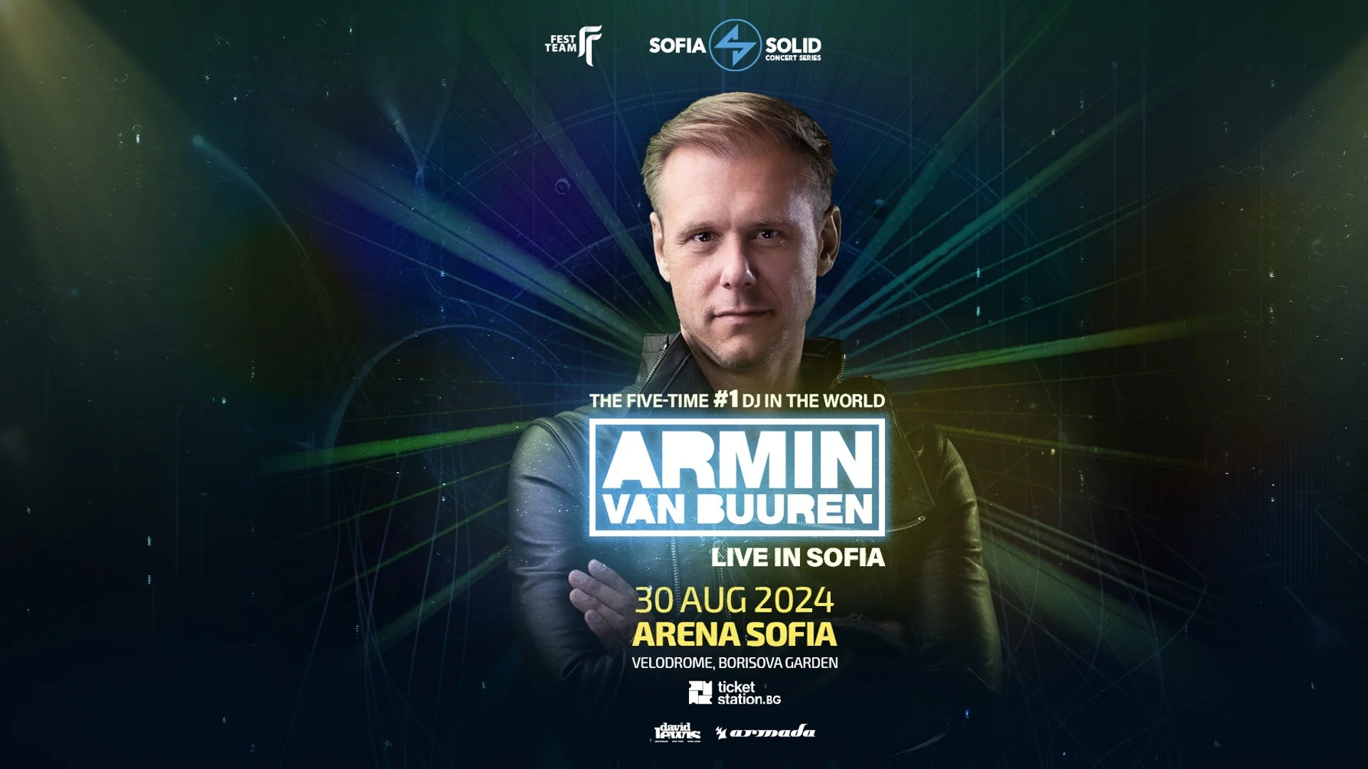 Легендарният Armin Van Buuren идва в София на 30 август