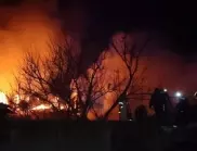 Огромен пожар: Гръцката област Месиния е в пламъци (ВИДЕО)