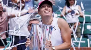 Ига Швьонтек триумфира в Индиън Уелс