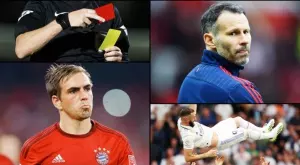 8.5 футболни легенди, които НИКОГА не са получавали червен картон