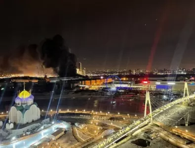 Стрелба и пожар: Загинали и ранени в най-известната концертна зала в Москва (ВИДЕО)