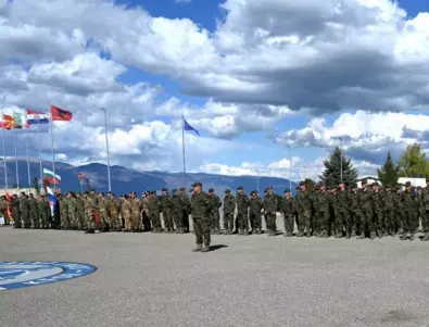 Българските военни, изпратени в Косово, встъпиха в изпълнение на задълженията към КФОР