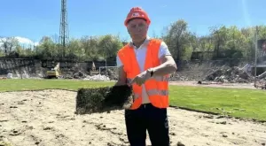 Христо Стоичков си "набра" спомен от "Българска армия" и написа: Сега съм още по-убеден, че ще стане най-хубавият стадион в България