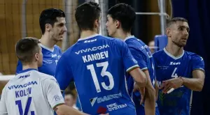 Левски на победа от спор за титлата във волейбола