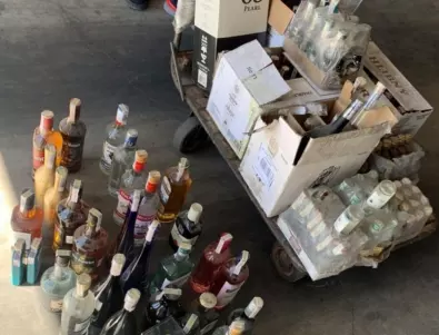 Заловиха алкохол с невалиден бандерол в Софийско