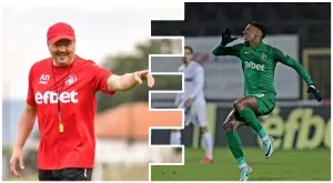 Руан Секо шокира с фрапантни пропуски на празна врата на Хебър - Лудогорец (ВИДЕО)