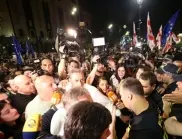 Европейски министри излязоха по улиците на Тбилиси и подкрепиха грузинците (СНИМКИ)
