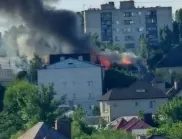 След дерайлирал и запалил се влак: Пожар в руско военно поделение, пак във Волгоград (ВИДЕО)