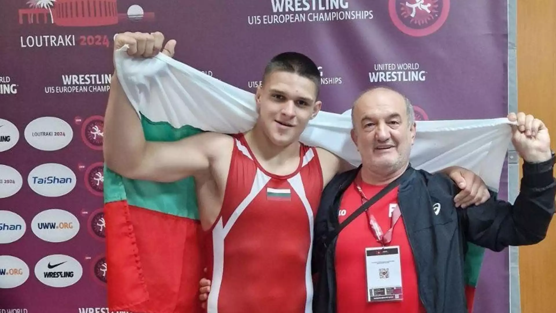 България има европейски шампион по борба до 15 години