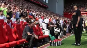 С бой, екшън и много рокендрол - Ливърпул и Юрген Клоп сложиха край на приказката! (ВИДЕО + ГАЛЕРИЯ)