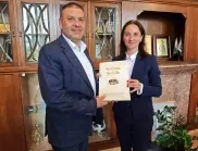 Посланикът на Словения Наташа Бергел с първа визита в Плевен
