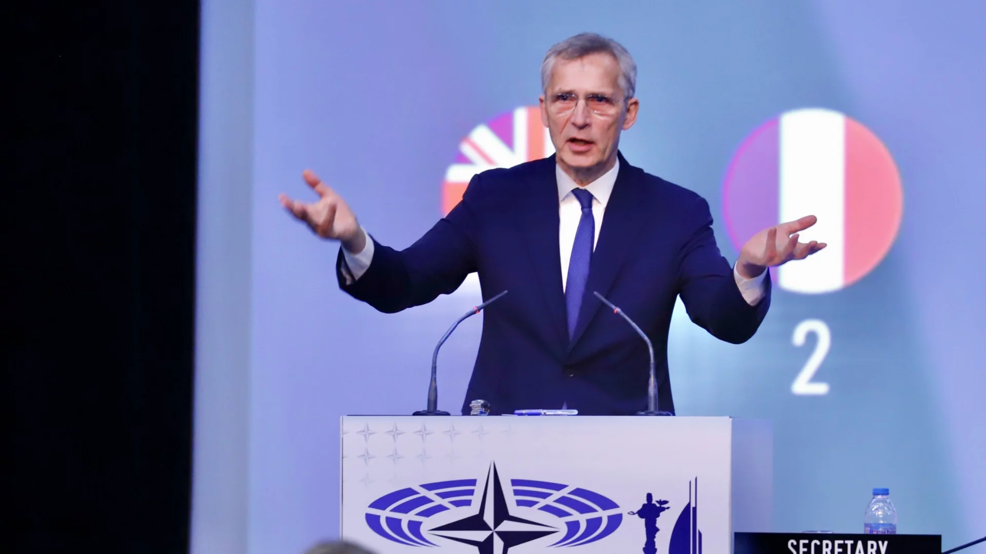 Столтенберг в София: Живеем в по-опасен свят - НАТО трябва да реагира (ВИДЕО)