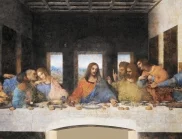 Кой държи нож в картината "Тайната вечеря" на Леонардо да Винчи