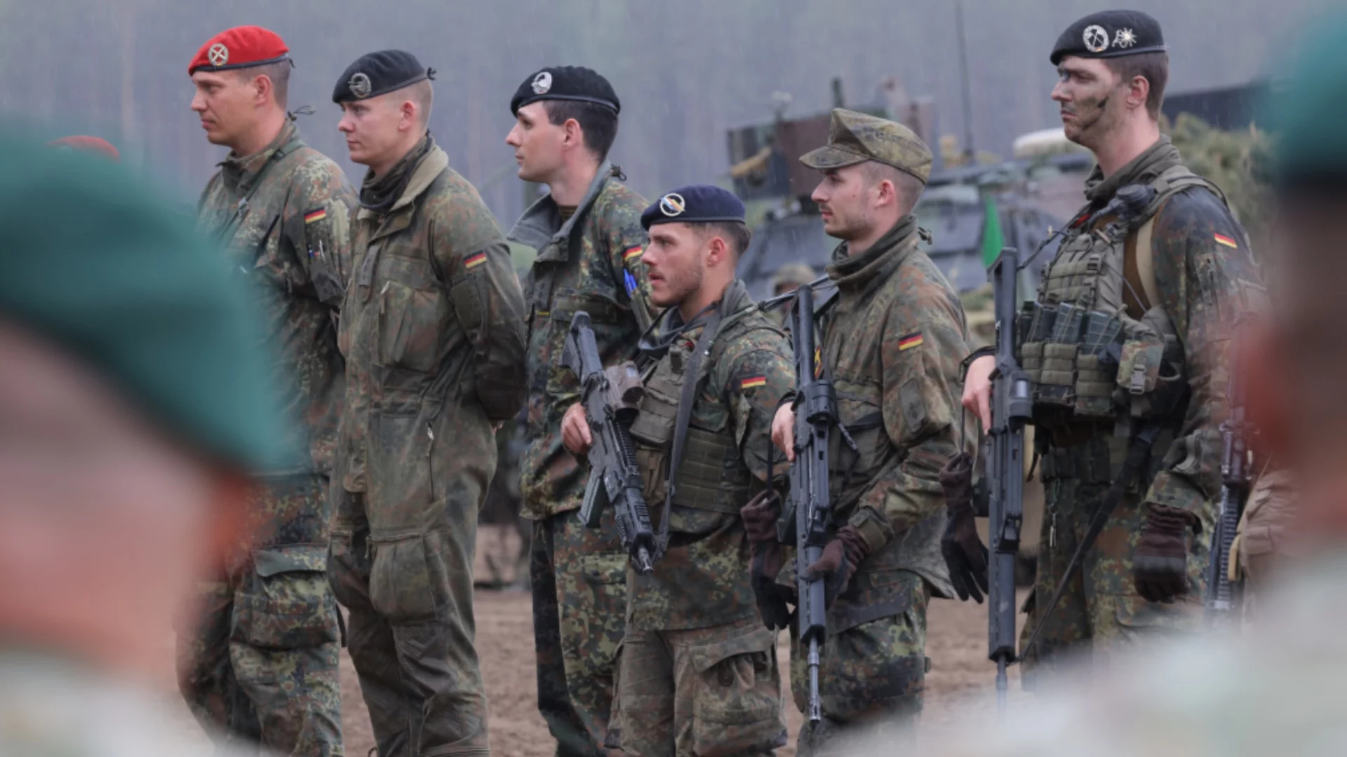 Германски танкове и войници в Литва респектират Русия (ВИДЕО)