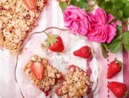 Рецепта: Най-вкусните и здравословни ягодови барчета 